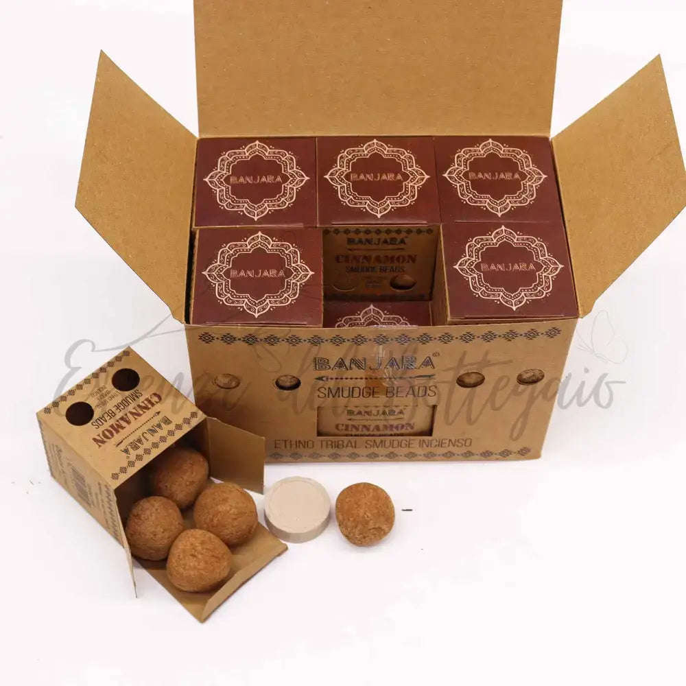 Perline Smudge Banjara - Cannella - Banjara Smudge Beads