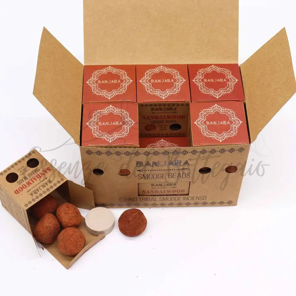 Perline Smudge Banjara - Sandalo - Banjara Smudge Beads