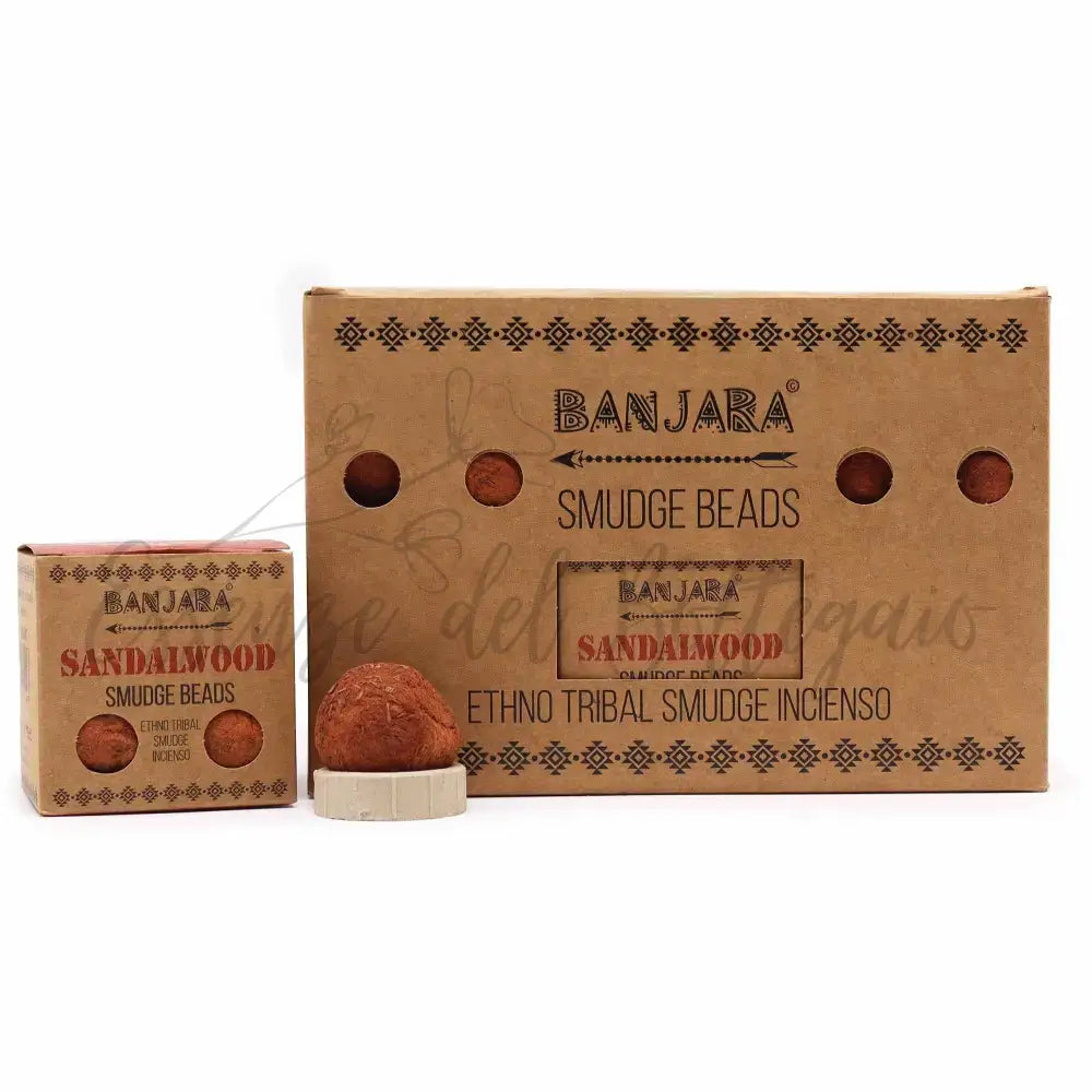 Perline Smudge Banjara - Sandalo - Banjara Smudge Beads