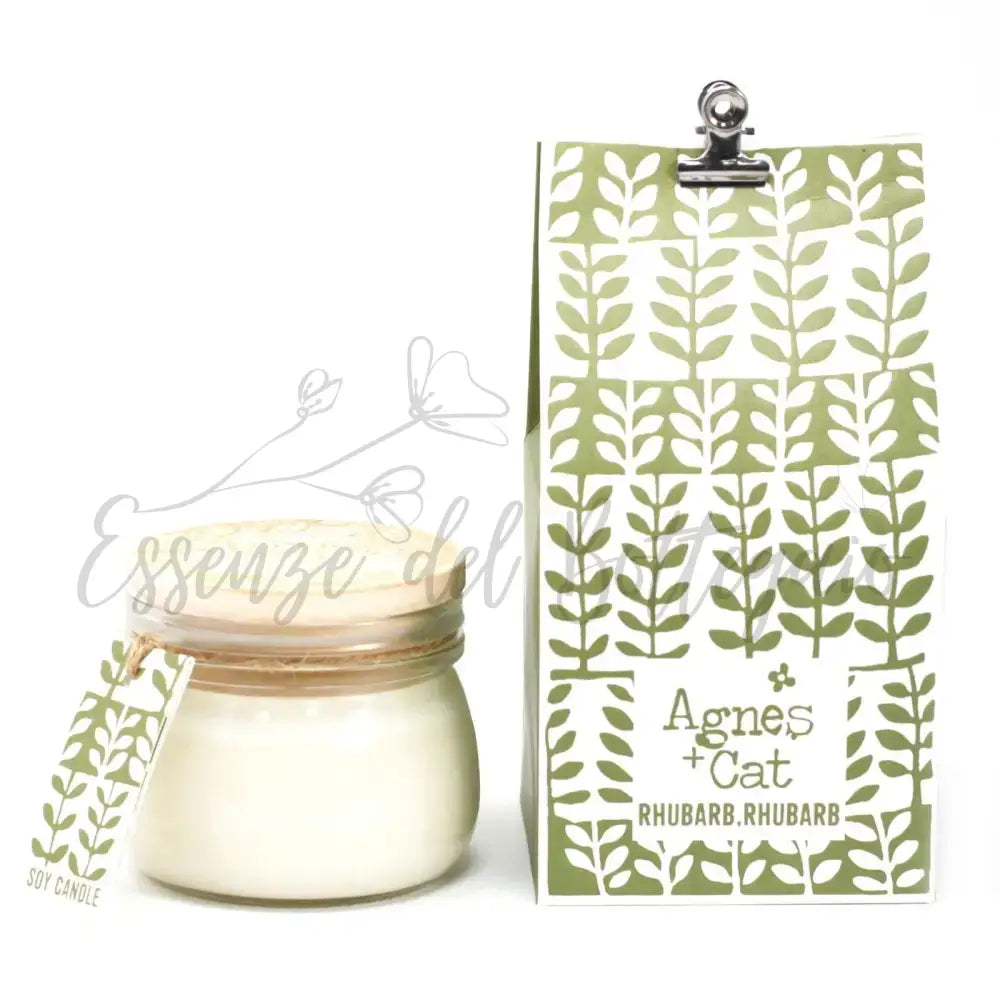 Piccola candela Kilner Jar - Rabarbaro - Small Kilner Jar Candle 180 ml