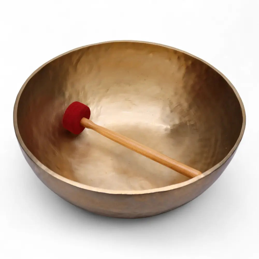 Plain - Huge Vibrational Feet Standing Bowl - 50x20cm - Tibetan Singing Bowls