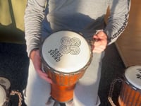 Tamburo Djembe - Suono dell'Anima (Suono Grave) - 40 cm