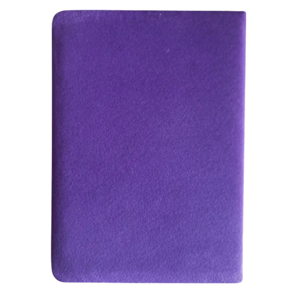 Purple Velvet Notebook - 80 pages - Create Magic - Wellness & Gratitude Notebooks