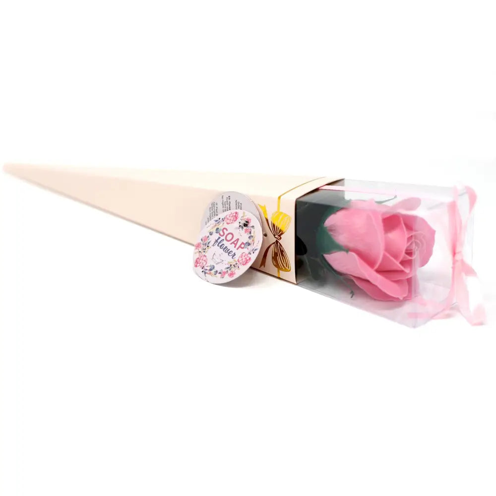 Fiori di sapone - Bouquet con rosa piccola - Ready to Retail Soap Flowers