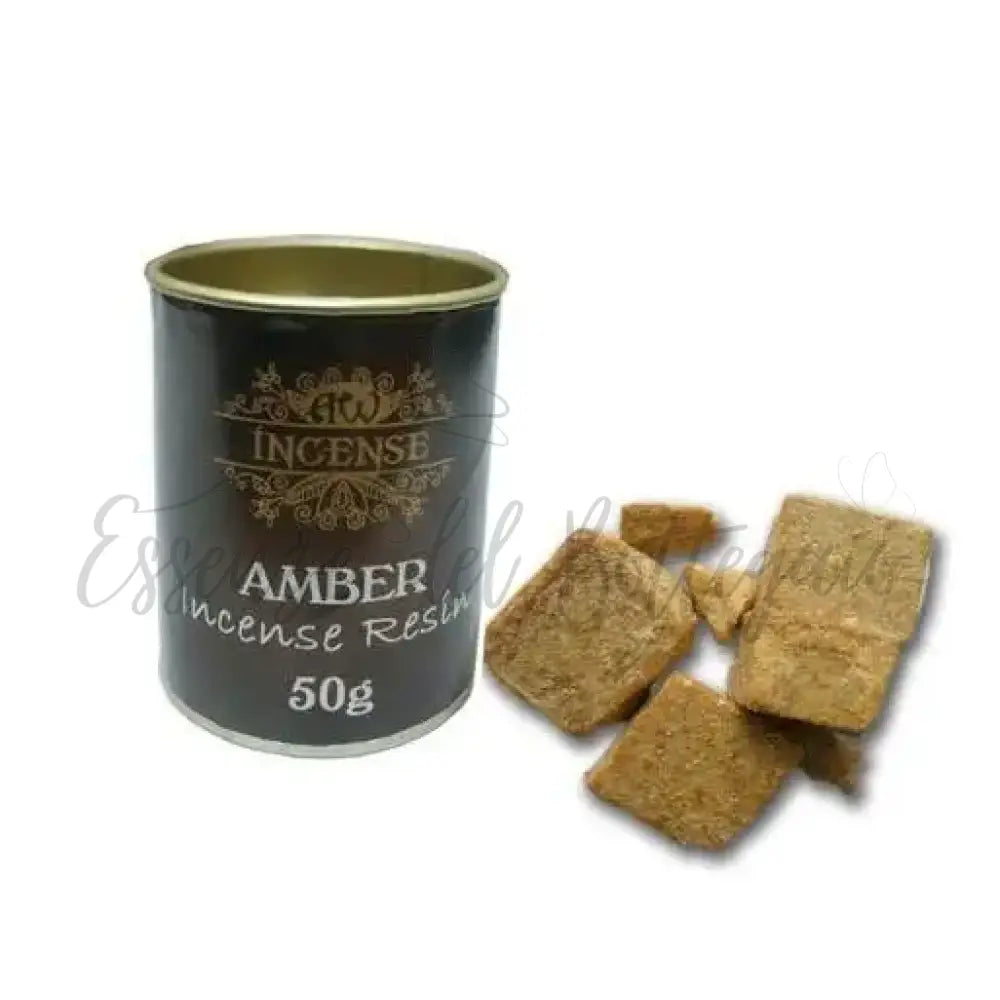 Resina 50gm Ambra - Incense Resin 50g Tubs