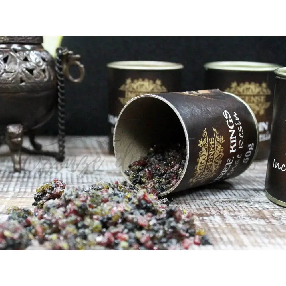 Resina 50gm Ambra - Incense Resin 50g Tubs