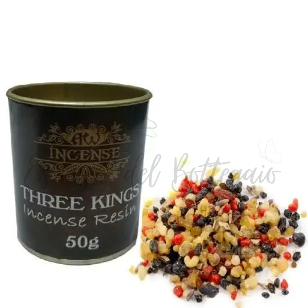 Resina 50gm Tre Magi - Incense Resin 50g Tubs