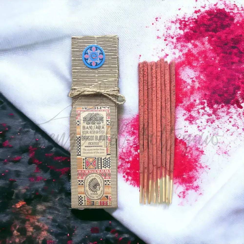 Resina rituale su bastoncino - Dragon Blood - Ritual Resins on Stick