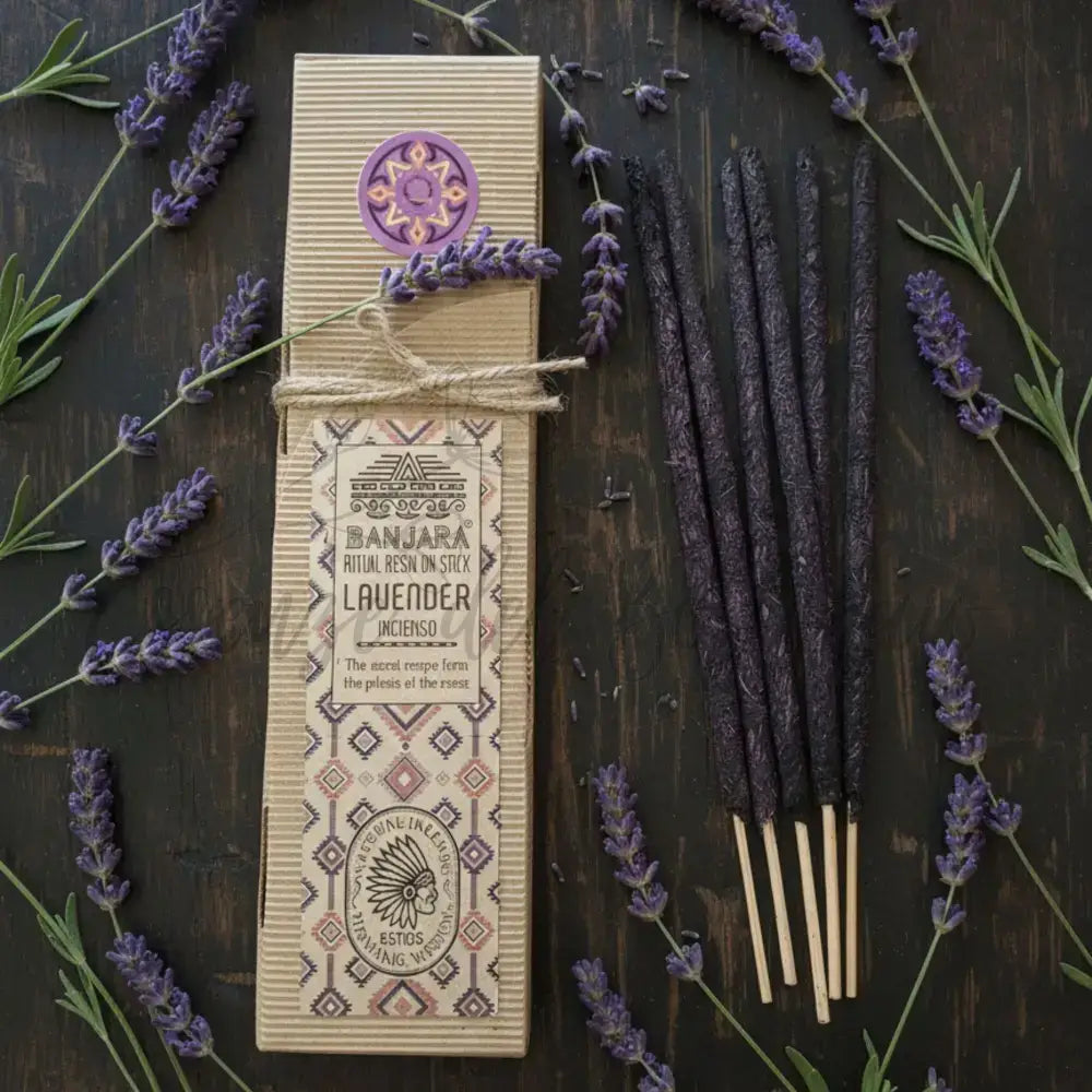 Resina rituale su bastoncino - Lavanda - Ritual Resins on Stick