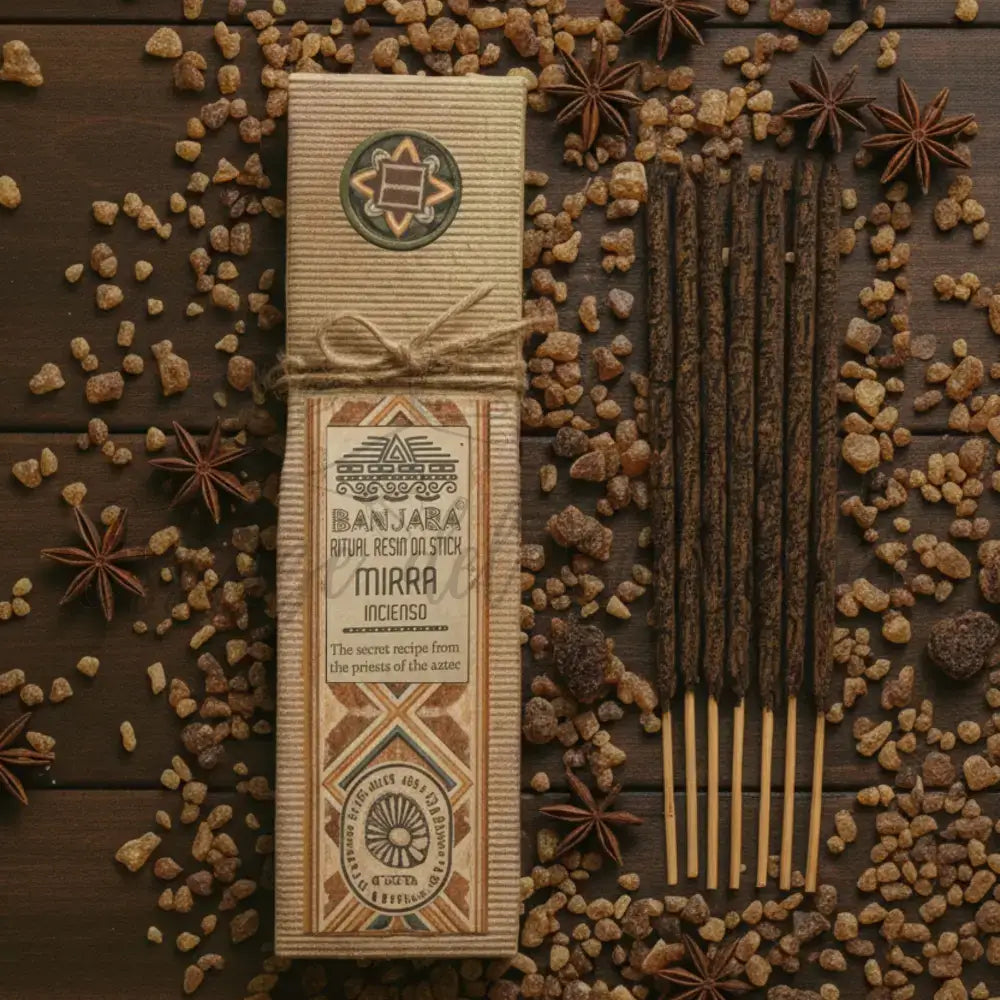 Resina rituale su bastoncino - Mirra - Ritual Resins on Stick