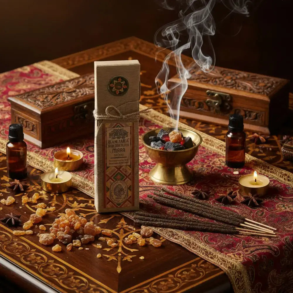 Resina rituale su bastoncino - Mirra - Ritual Resins on Stick