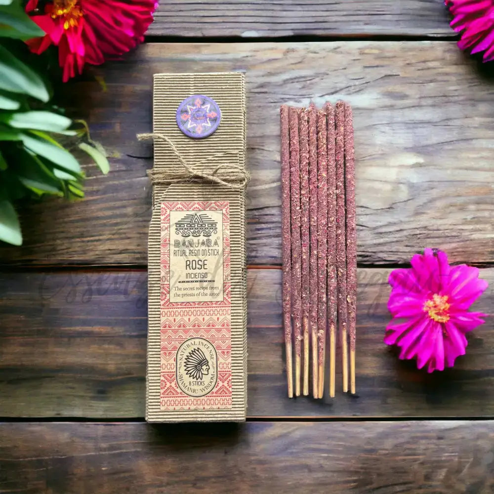 Resina rituale su bastoncino - Rosa - Ritual Resins on Stick