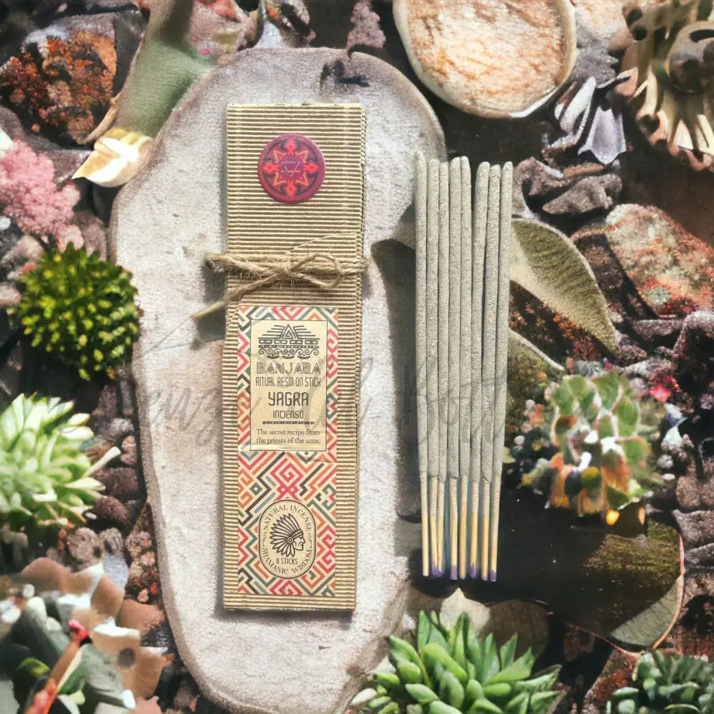 Resina rituale su bastoncino - Yagra - Ritual Resins on Stick