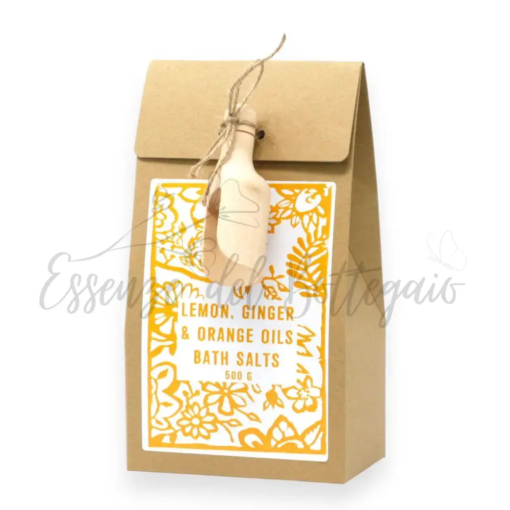 Sali da Bagno 500 g - Limone Zenzero & Arancia - A&C Bath Salts 500g