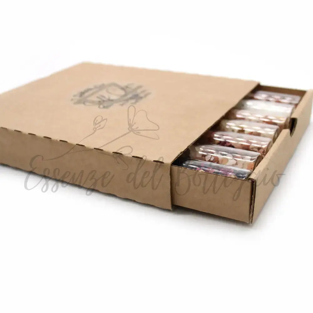 Sali da Bagno in Fiale - Set Regalo da 7 - Bath Salts in Vials