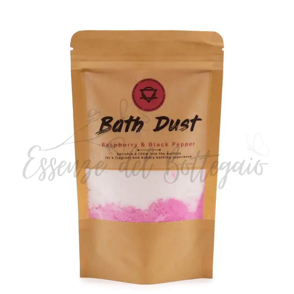 Sali da Bagno - Lampone e pepe nero - 190g - Bath Dust - 190g