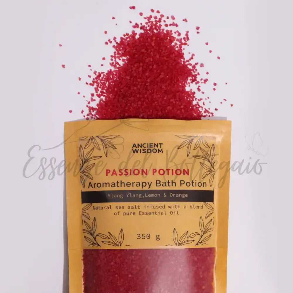 Sali da Bagno - Passione - 350 Gr - Aromatherapy Bath Potion 350g