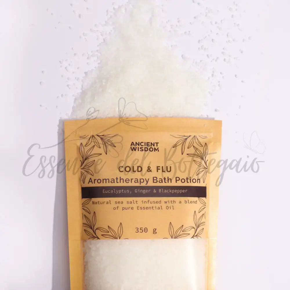 Sali da Bagno - Raffreddore e influenza - 350 Gr - Aromatherapy Bath Potion 350g