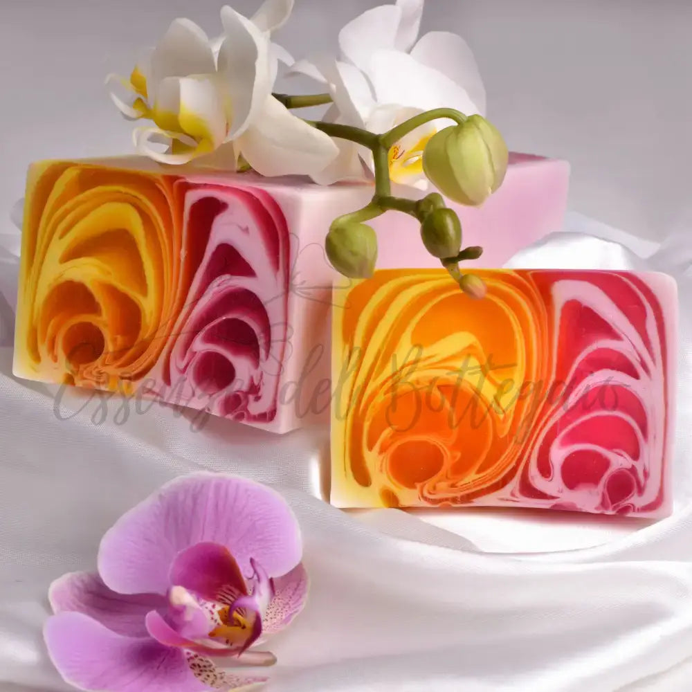 Sapone artigianale in panetto 1,2 kg - Orchidea - Handmade Soap Loaves 1.2Kg