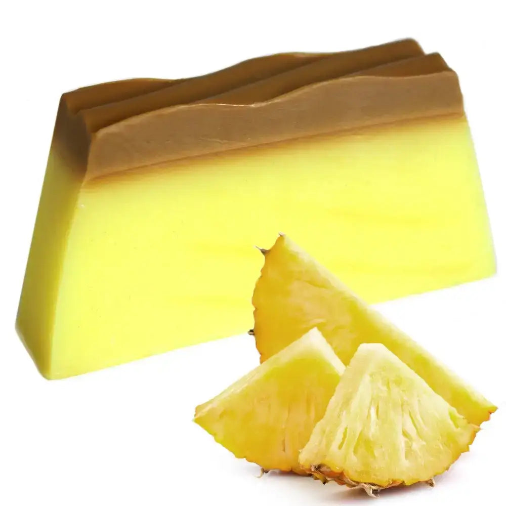 Sapone artigianale in panetto Tropical Paradise - Ananas - Tropical Paradise Soap Loaves 1.3kg