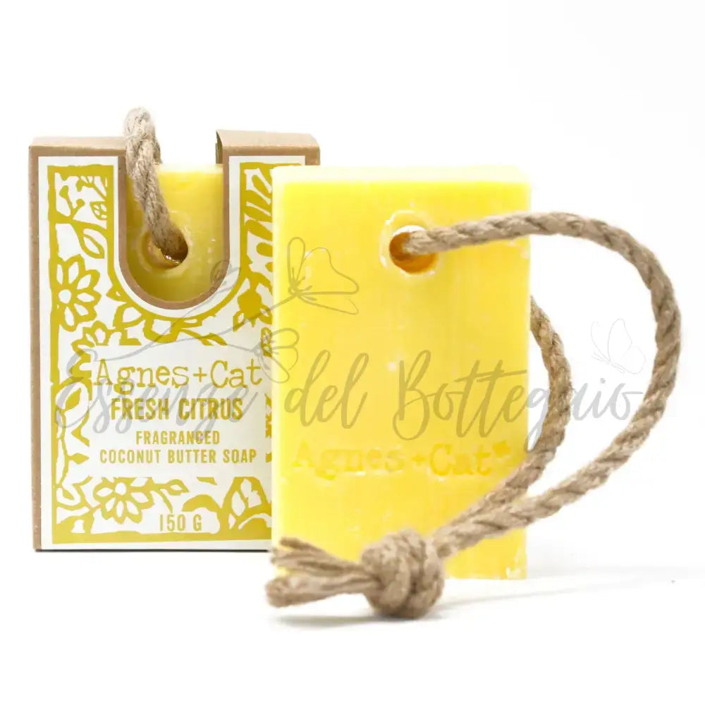 Sapone in corda - Agrumi freschi - Sapone in corda - Agrumi freschi