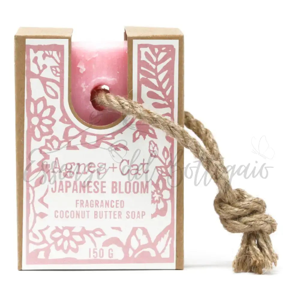 Sapone in corda - Fioritura Giapponese - Soap on a Rope