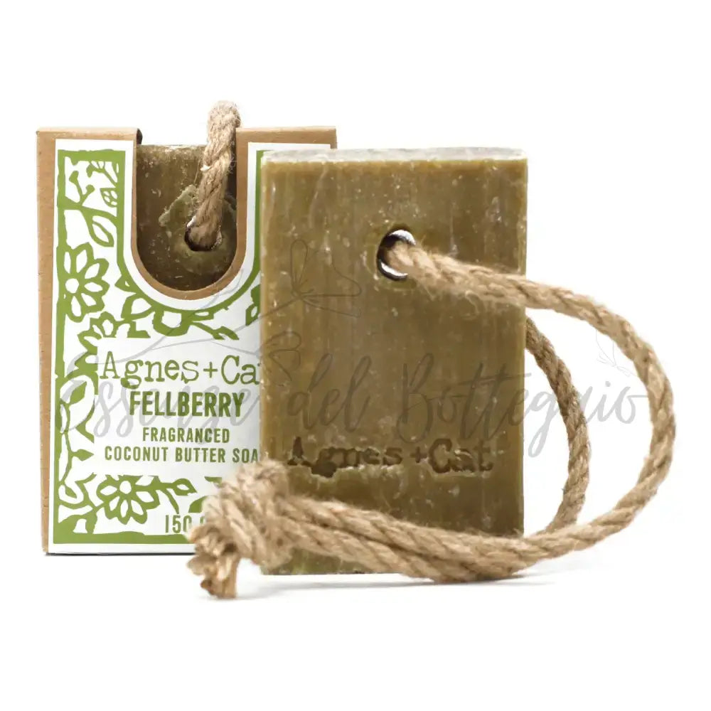 Sapone in corda - Mirtillo - Soap on a Rope