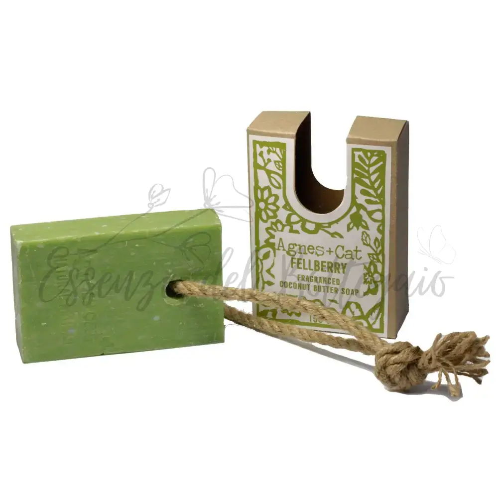 Sapone in corda - Mirtillo - Soap on a Rope