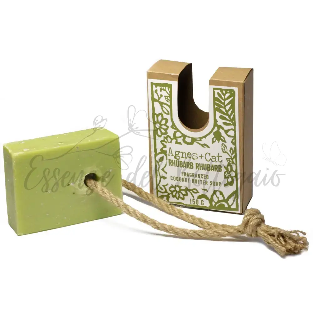 Sapone in corda - Rabarbaro - Soap on a Rope