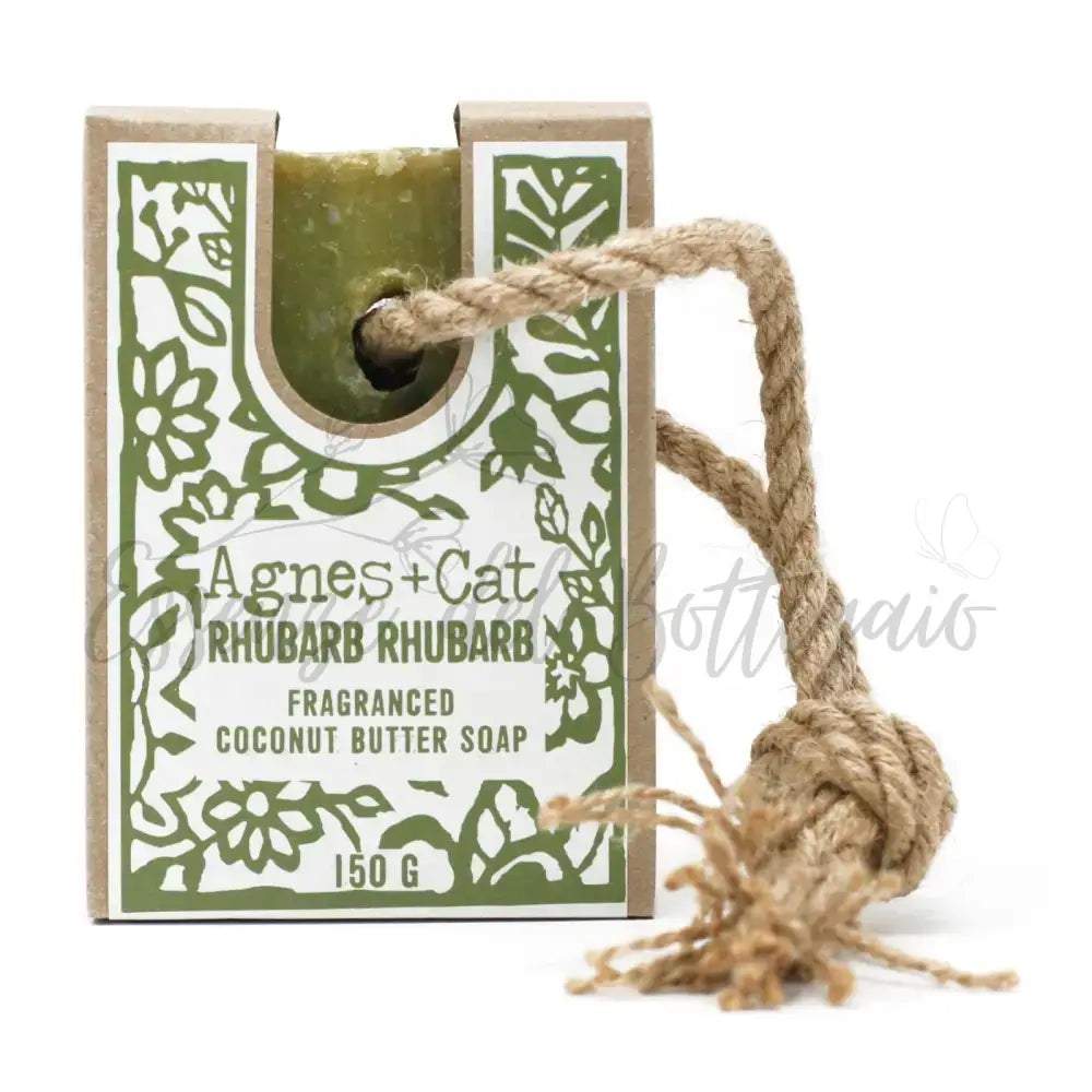 Sapone in corda - Rabarbaro - Soap on a Rope