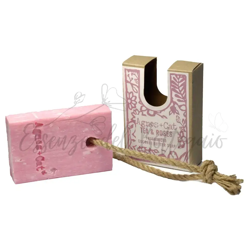 Sapone in corda - Tea & Roses - Soap on a Rope