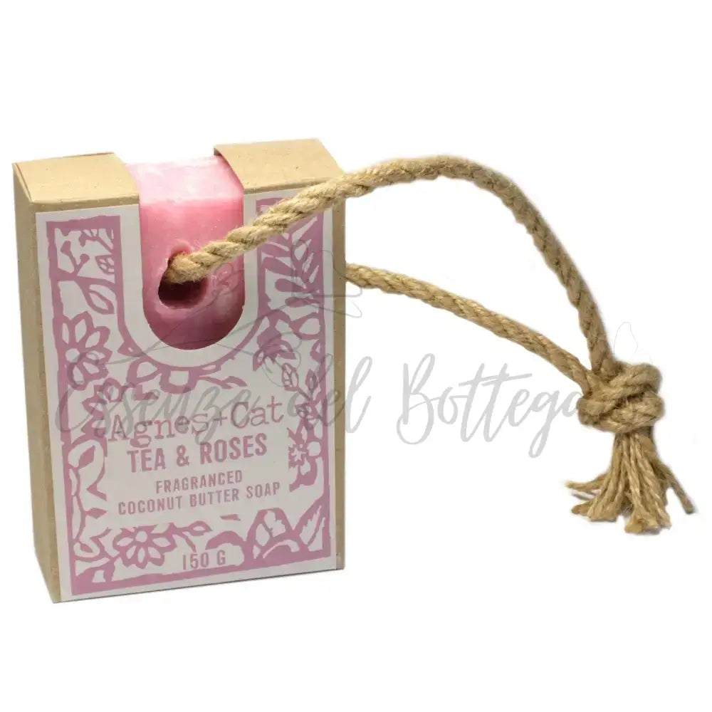 Sapone in corda - Tea & Roses - Soap on a Rope