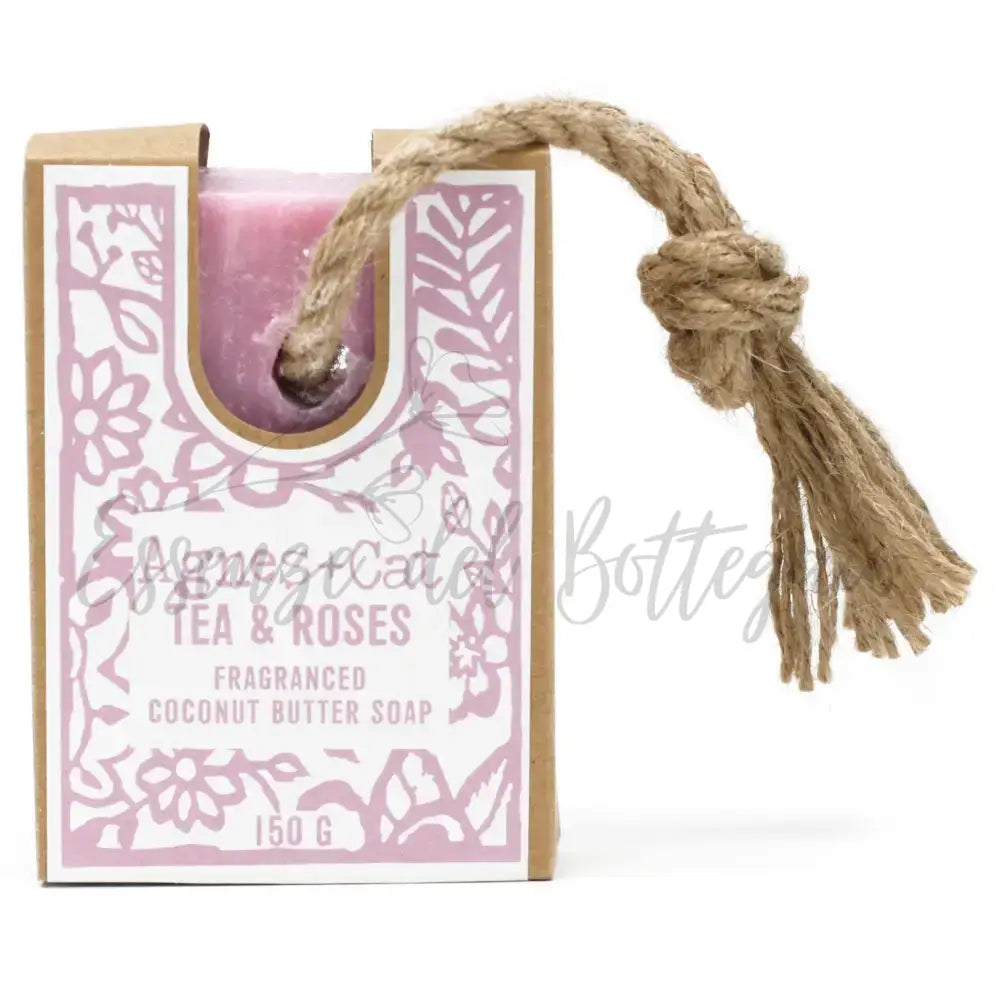 Sapone in corda - Tea & Roses - Soap on a Rope