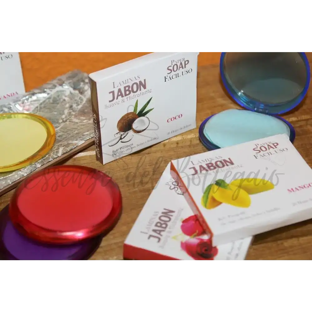 Sapone in fogli - cocco - Paper Soaps