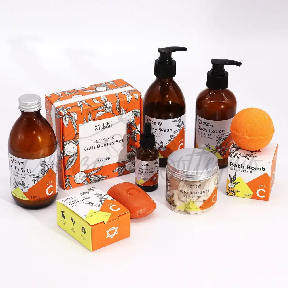 Sapone Mani Vitamina C e Oli Essenziali - Vitamin C Skincare Line