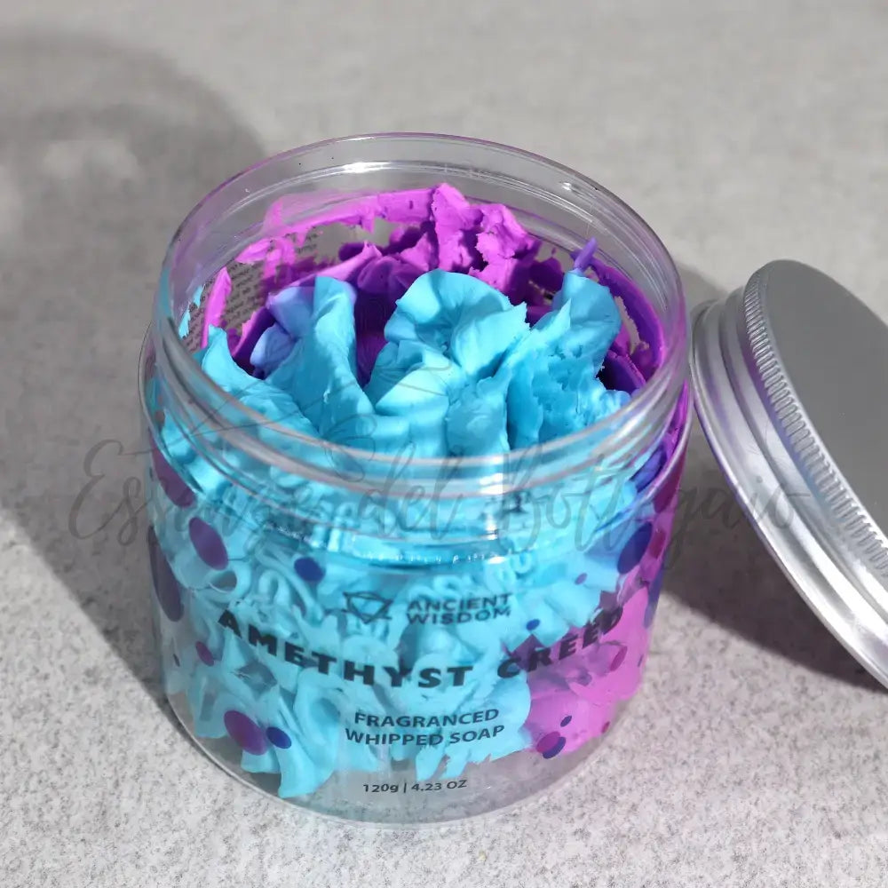 Sapone montato - ametista 120g - Whipped Soap