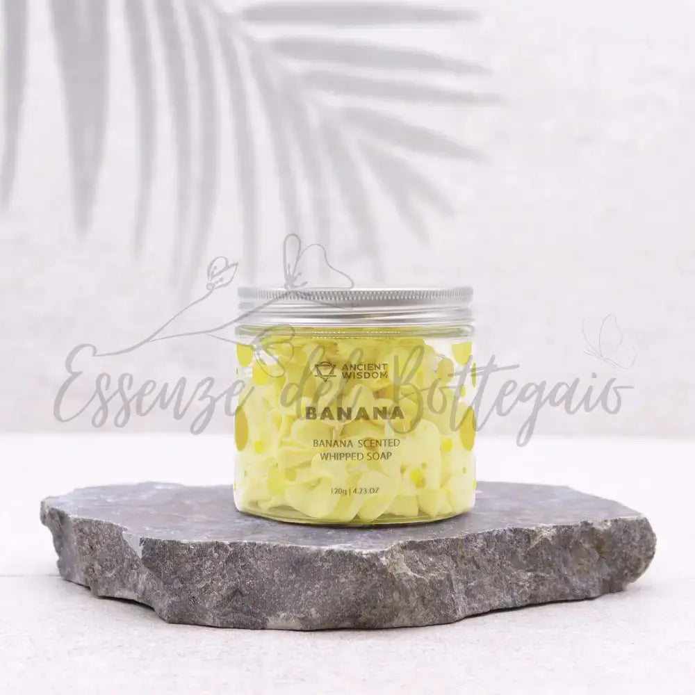 Sapone montato - banana 120g - Whipped Soap