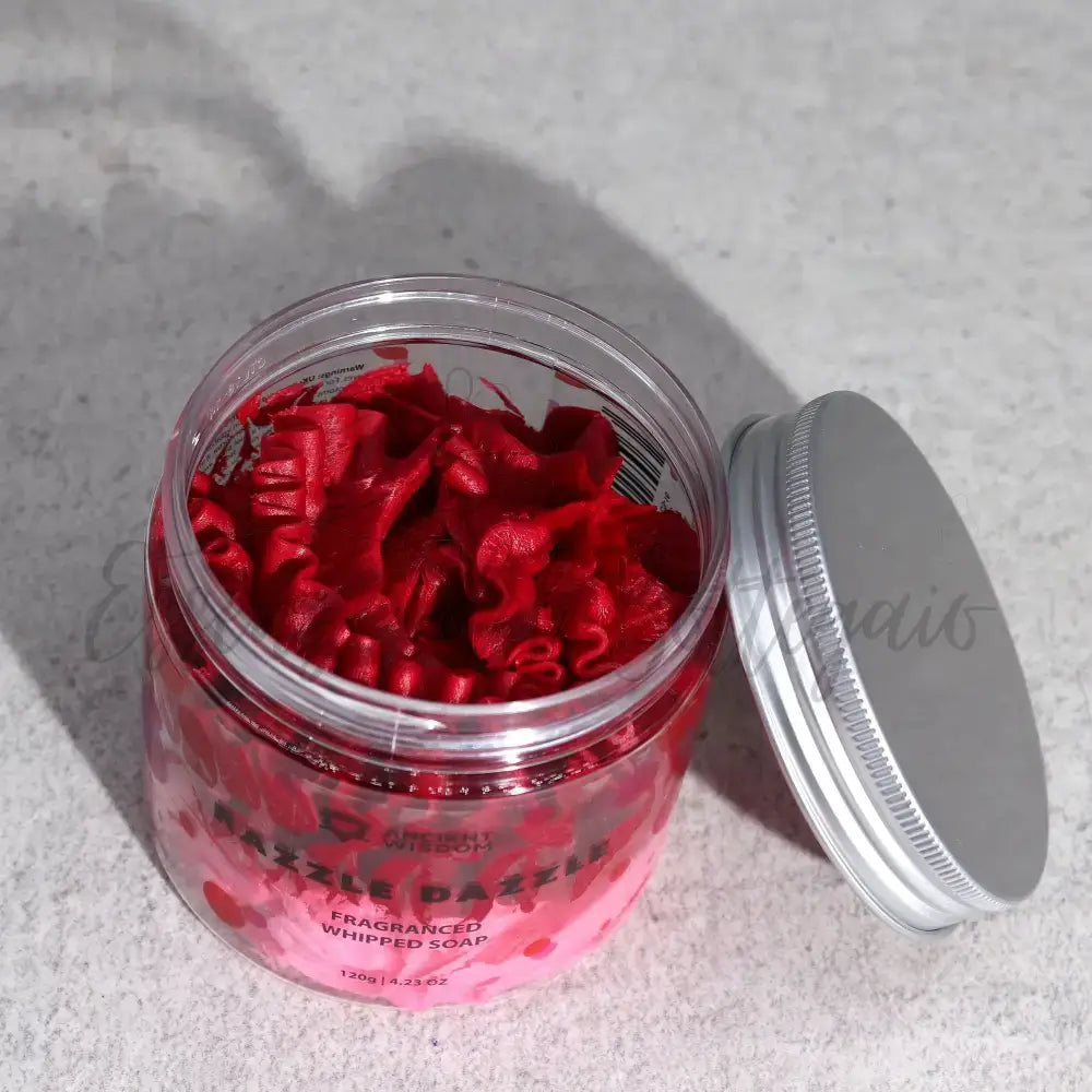 Sapone montato - granita al lampone 120gr - Whipped Soap
