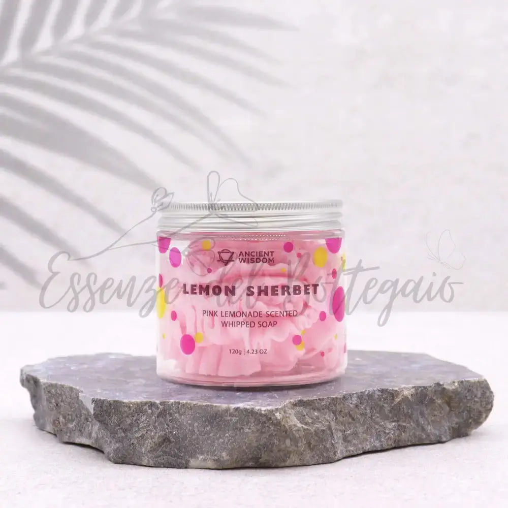 Sapone montato - Limonata Rosa 120g - Whipped Soap