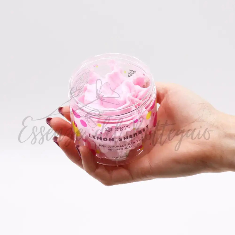 Sapone montato - Limonata Rosa 120g - Whipped Soap