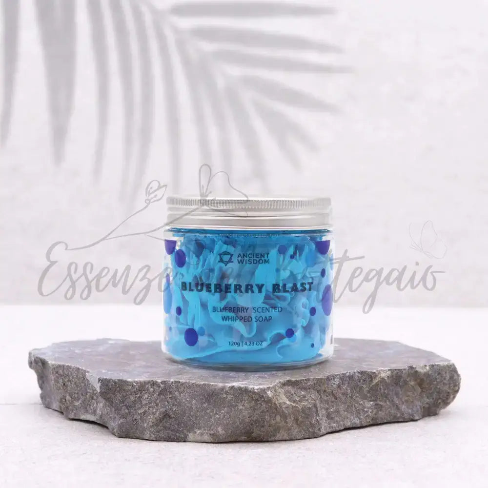 Sapone montato - mirtillo 120g - Whipped Soap