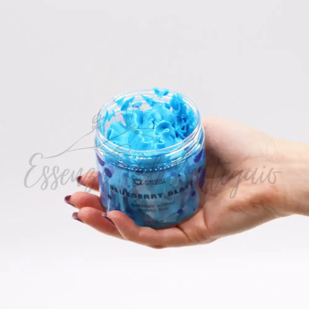 Sapone montato - mirtillo 120g - Whipped Soap