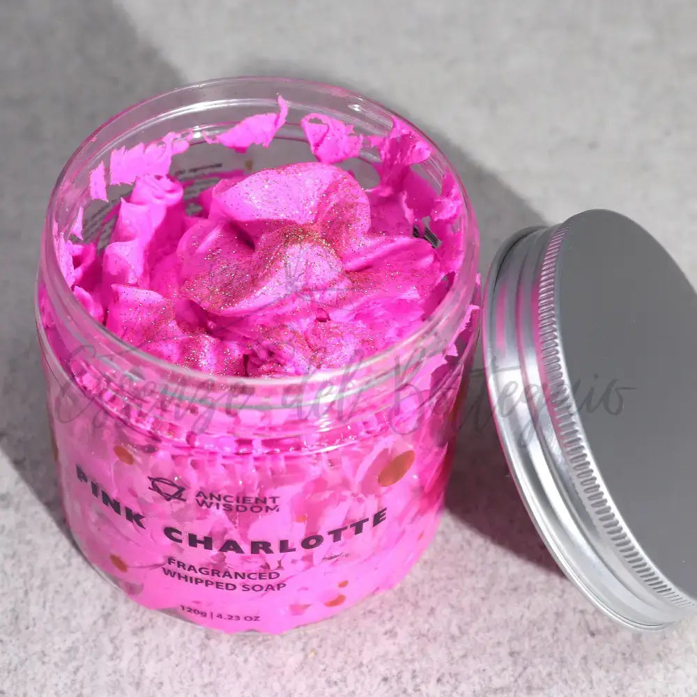 Sapone montato - pink Charlotte - Whipped Soap