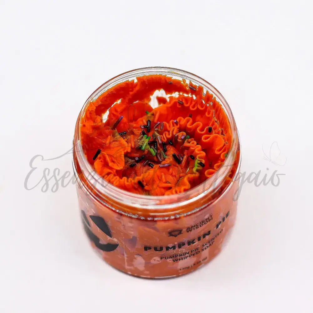 Sapone montato - torta di zucca - Whipped Soap