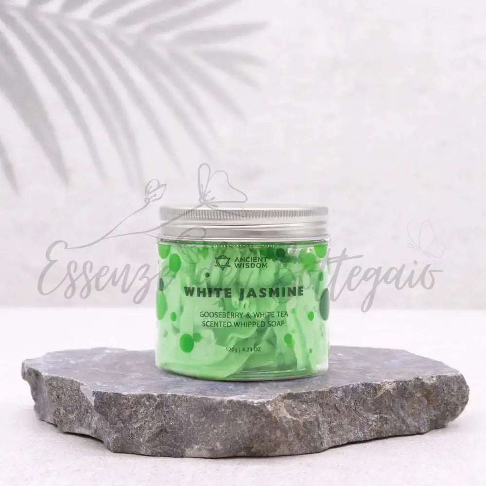 Sapone montato - Uva Spina & Tè Bianco 120g - Whipped Soap