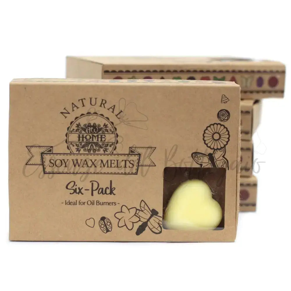 Scatola da 6 Cere da Sciogliere - Burro di Brandy - Natural Soy Wax Melts