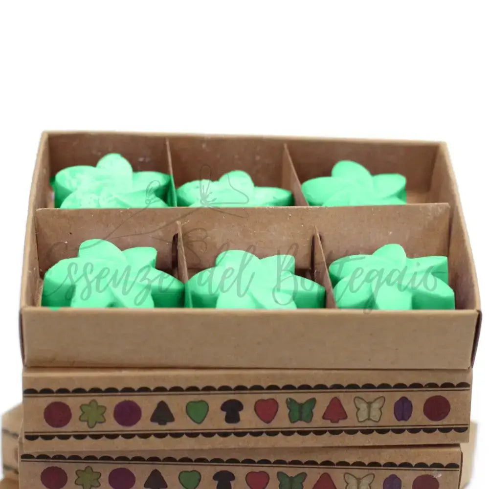 Scatola da 6 Cere da Sciogliere - Giardino Segreto - Natural Soy Wax Melts