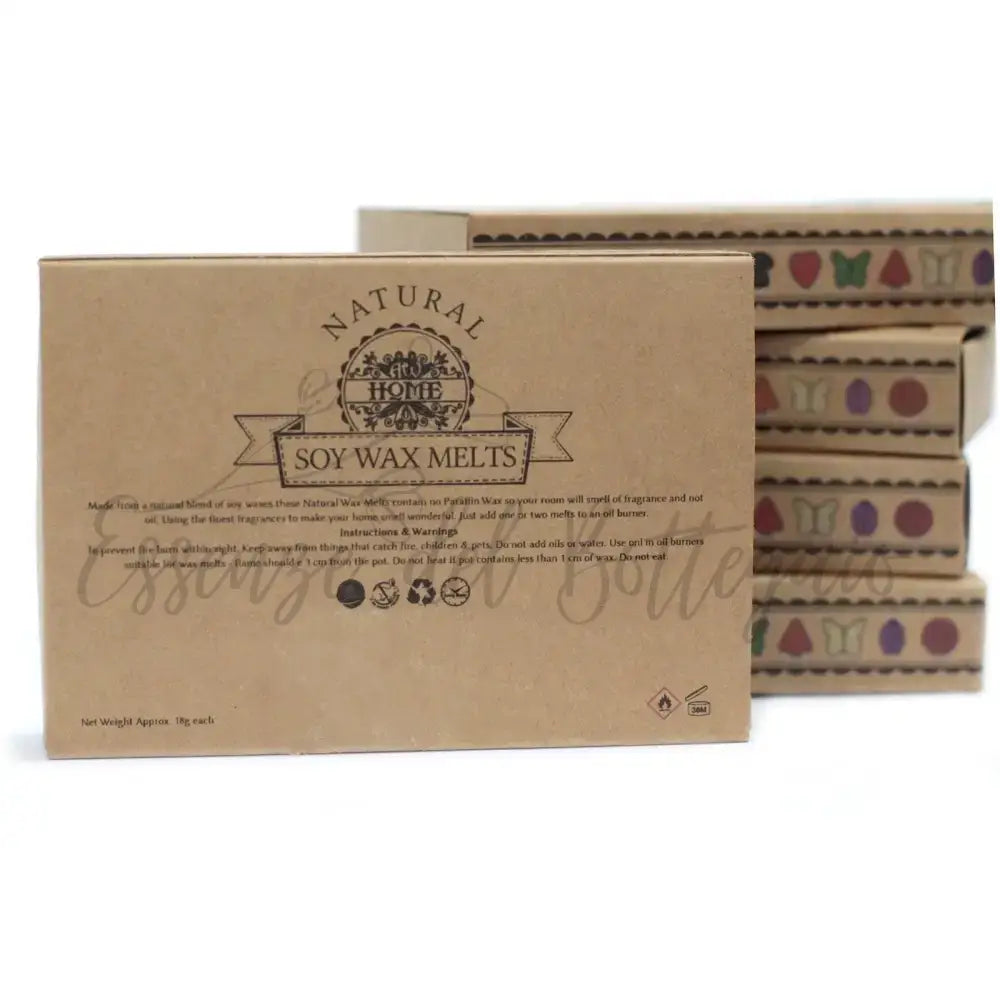 Scatola da 6 Cere da Sciogliere - Lampone - Natural Soy Wax Melts