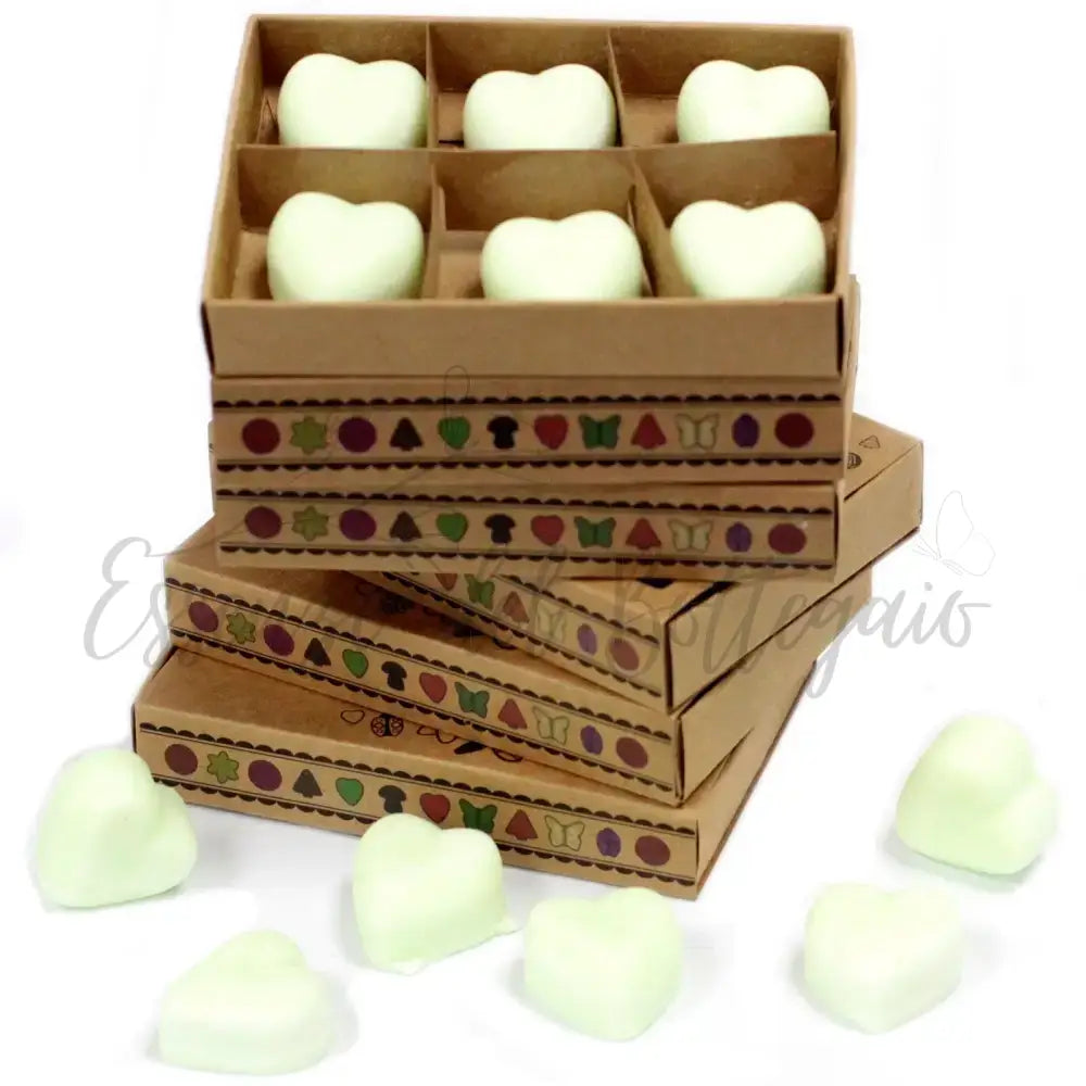 Scatola da 6 Cere da Sciogliere - Mela Speziata - Natural Soy Wax Melts