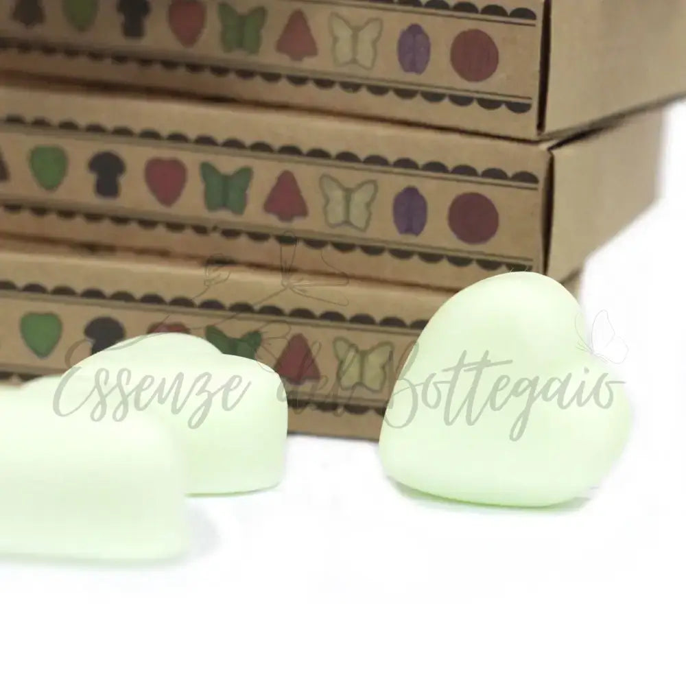 Scatola da 6 Cere da Sciogliere - Menta e Mentolo - Natural Soy Wax Melts
